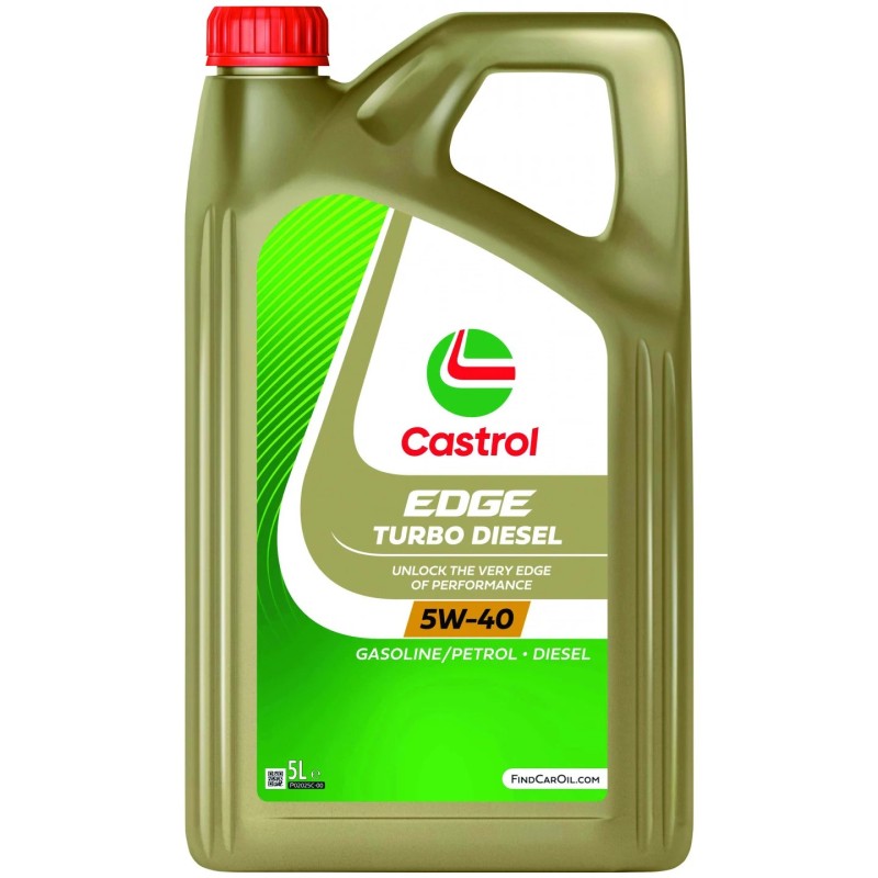 Motorolja CASTROL 5W40 EDGE TURBO DIESEL 5L