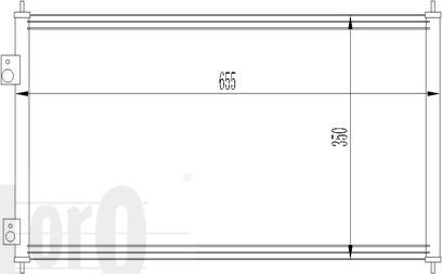 ABAKUS 018-016-0015 - Kondensor, klimatanläggning xdelar.se