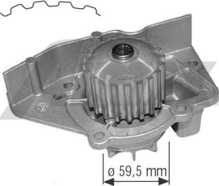 Airtex 1564 - Vattenpump xdelar.se