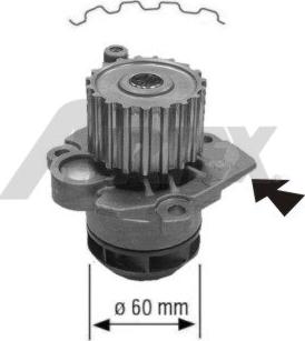 Airtex 1671 - Vattenpump xdelar.se