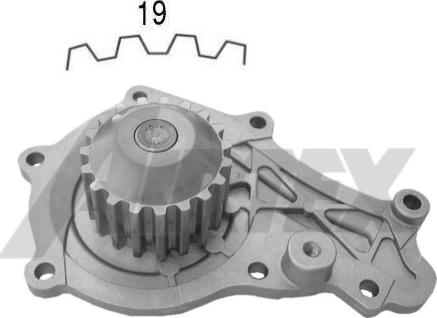 Airtex 1678 - Vattenpump xdelar.se