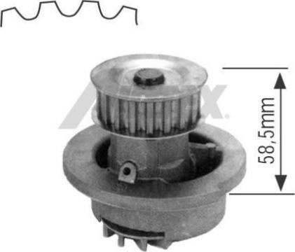 Airtex 1164 - Vattenpump xdelar.se