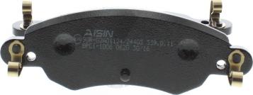 AISIN BPCI-1006 - Bromsbeläggssats, skivbroms xdelar.se