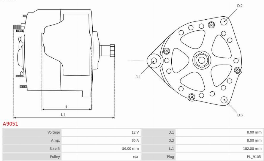 AS-PL A9051 - Generator xdelar.se