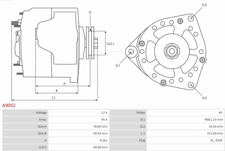 AS-PL A9052 - Generator xdelar.se