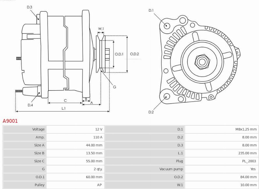 AS-PL A9001 - Generator xdelar.se