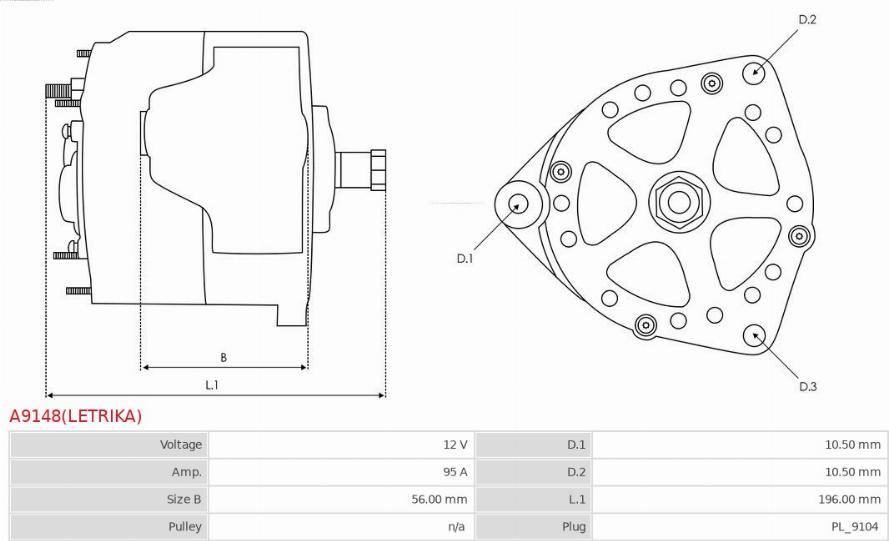 AS-PL A9148(LETRIKA) - Generator xdelar.se