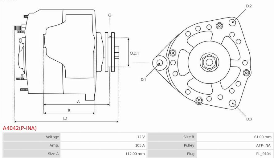 AS-PL A4042(P-INA) - Generator xdelar.se