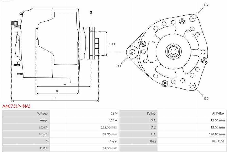 AS-PL A4073(P-INA) - Generator xdelar.se