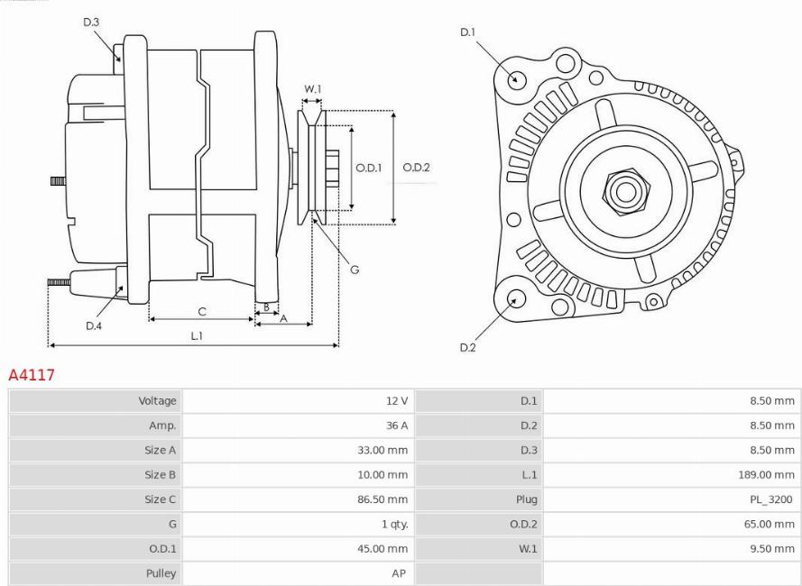 AS-PL A4117 - Generator xdelar.se