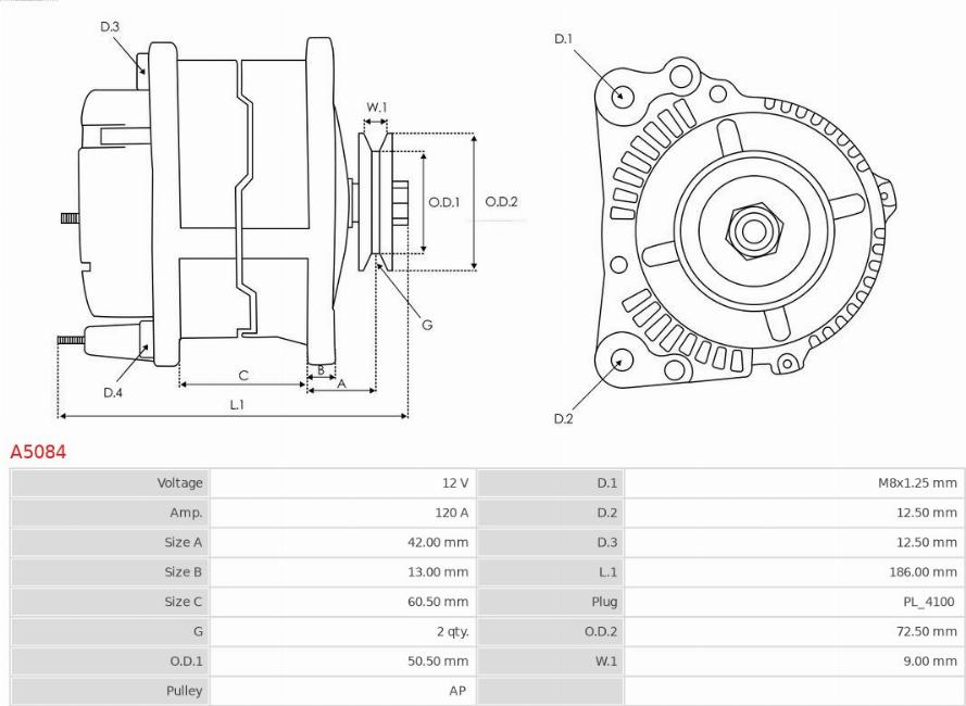 AS-PL A5084 - Generator xdelar.se