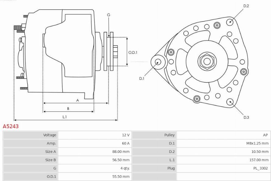 AS-PL A5243 - Generator xdelar.se