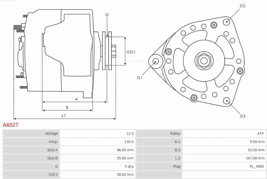 AS-PL A6027 - Generator xdelar.se