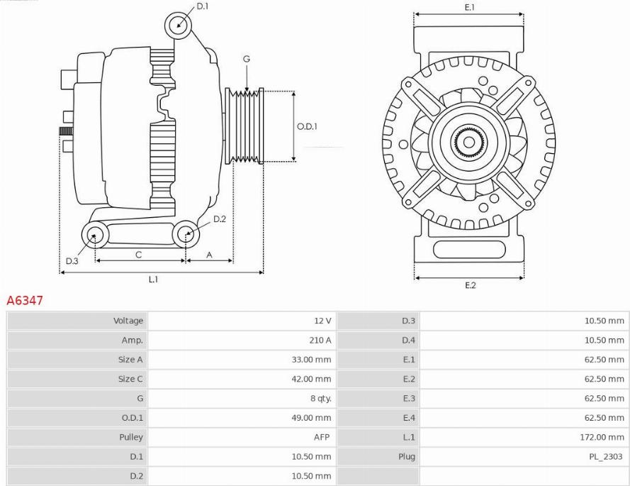 AS-PL A6347 - Generator xdelar.se