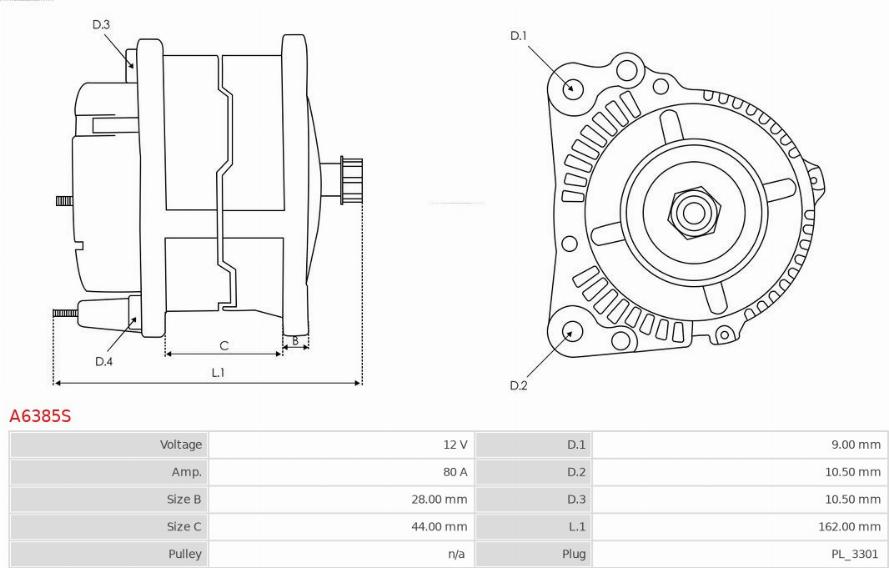 AS-PL A6385S - Generator xdelar.se