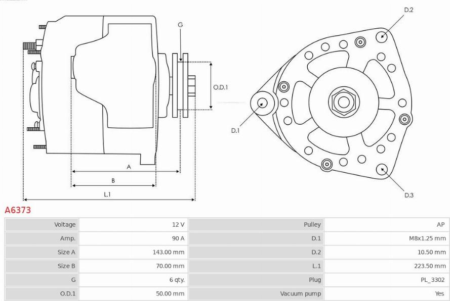 AS-PL A6373 - Generator xdelar.se