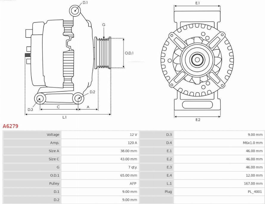 AS-PL A6279 - Generator xdelar.se