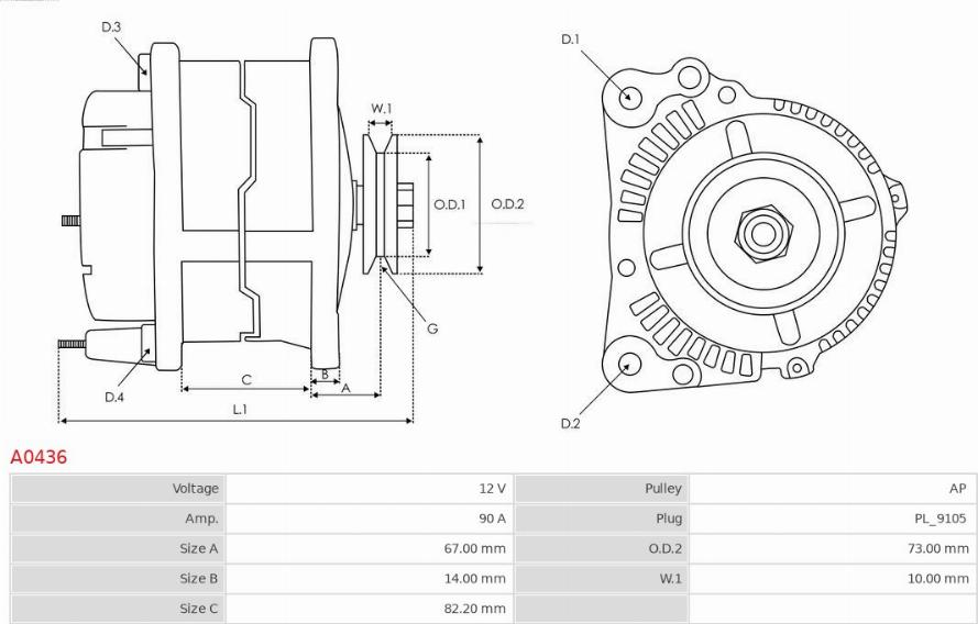 AS-PL A0436 - Generator xdelar.se