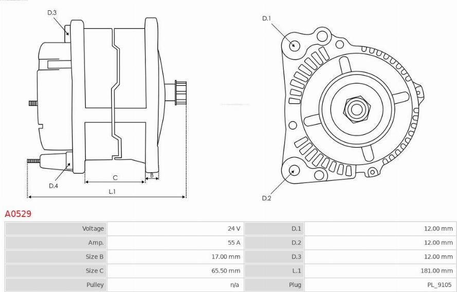 AS-PL A0529 - Generator xdelar.se