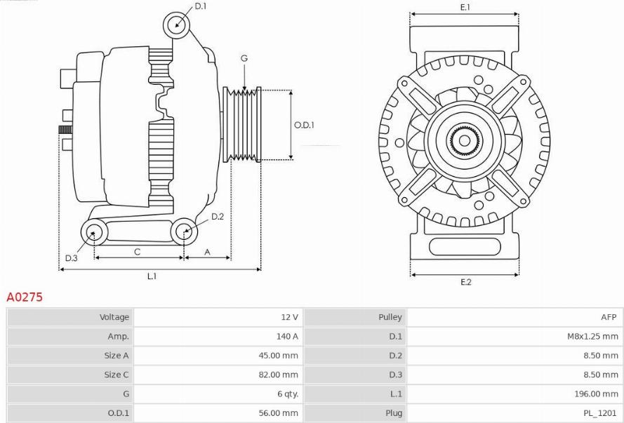 AS-PL A0275 - Generator xdelar.se