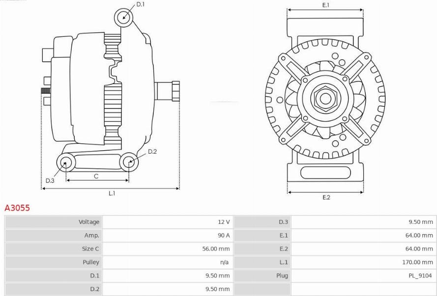 AS-PL A3055 - Generator xdelar.se