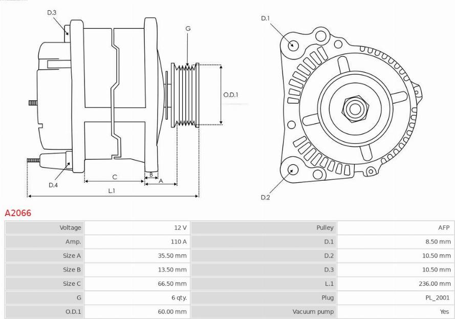 AS-PL A2066 - Generator xdelar.se