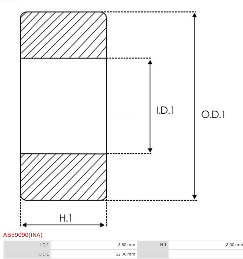 AS-PL ABE9090(INA) - Lager xdelar.se