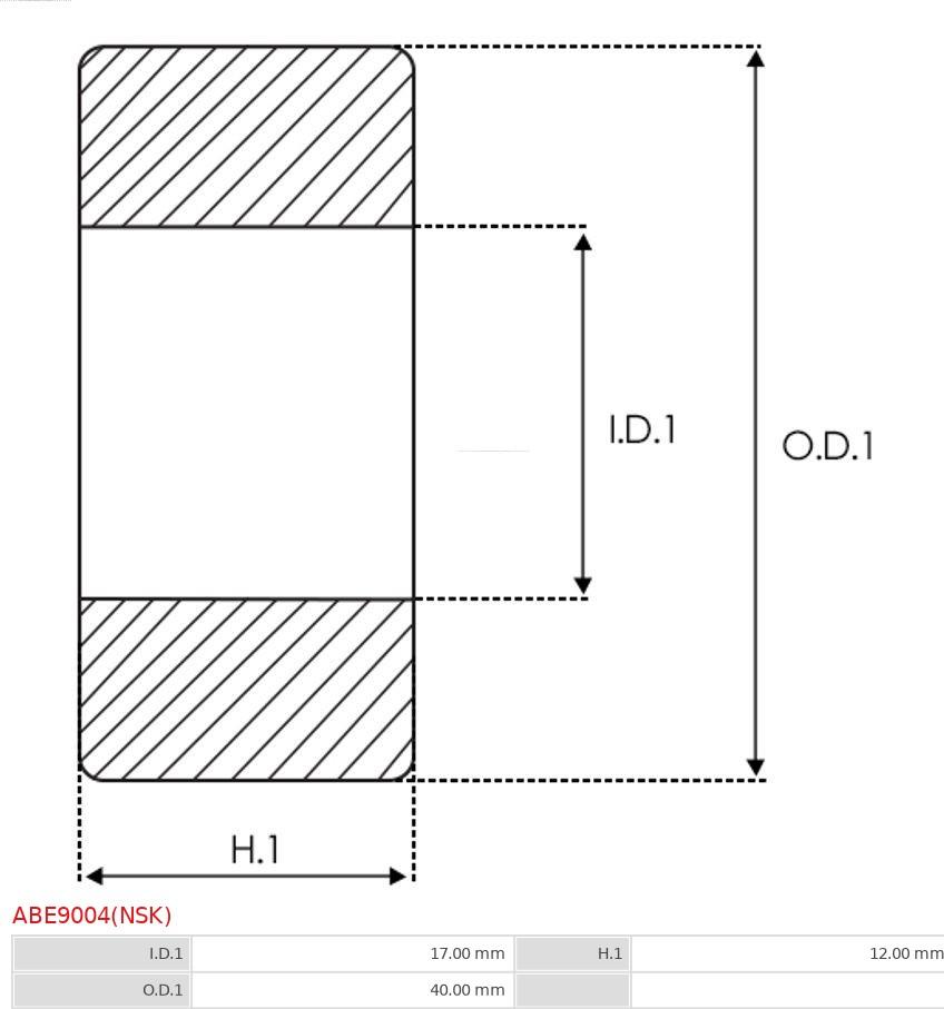 AS-PL ABE9004(NSK) - Lager xdelar.se