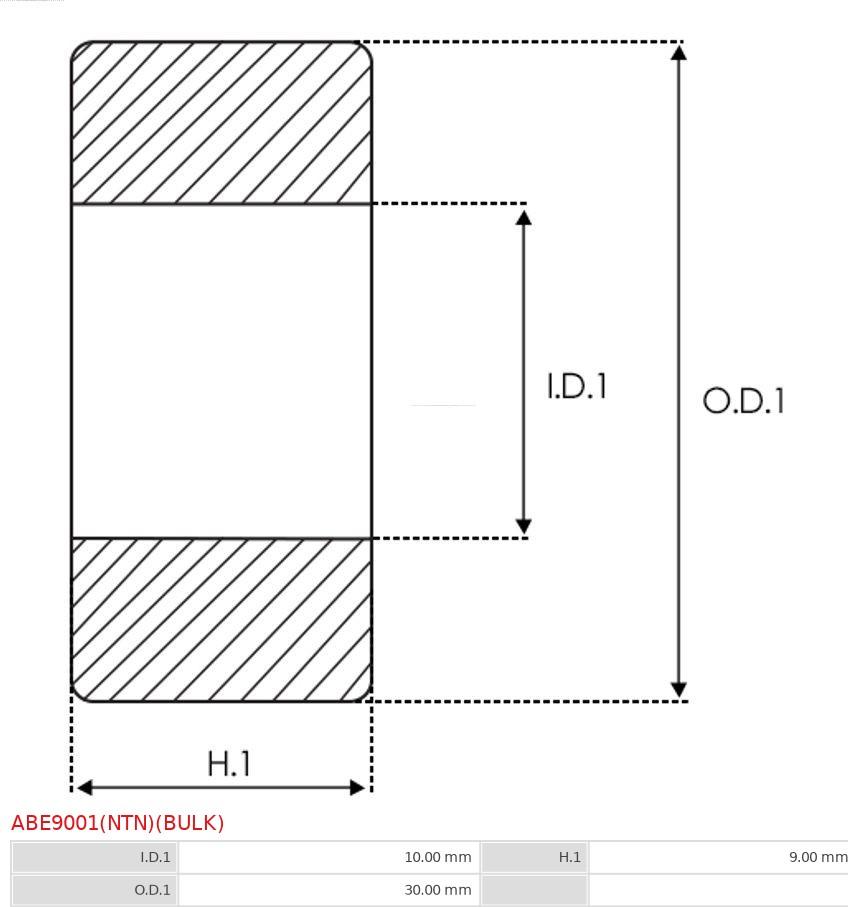 AS-PL ABE9001(NTN)(BULK) - Lager xdelar.se