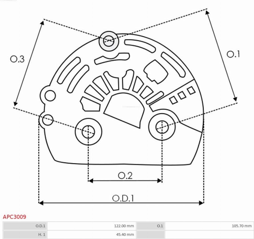 AS-PL APC3009 - Skyddskåpa, generator xdelar.se