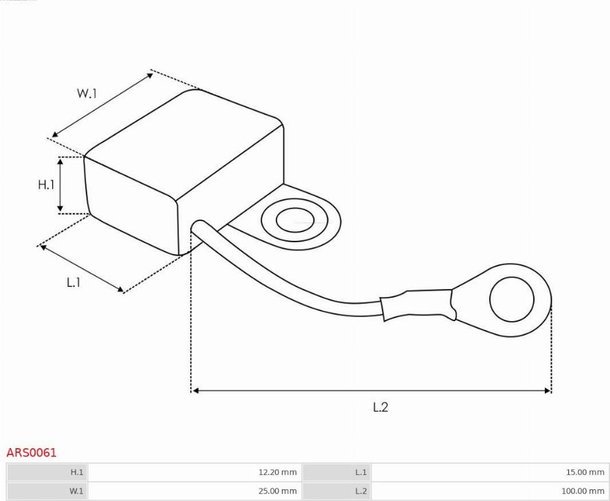 AS-PL ARS0061 - Reparationssats, generator xdelar.se