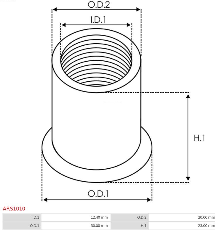 AS-PL ARS1010 - Reparationssats, generator xdelar.se