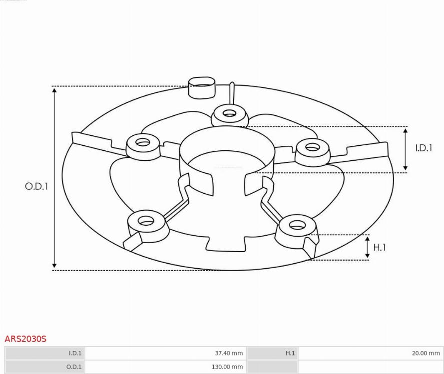 AS-PL ARS2030S - Reparationssats, generator xdelar.se