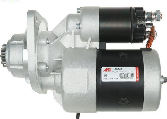 AS-PL S9046 - Startmotor xdelar.se