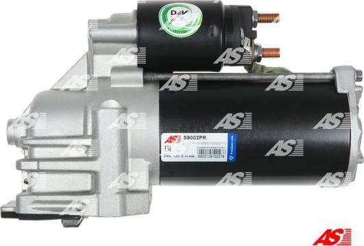 AS-PL S9002PR - Startmotor xdelar.se