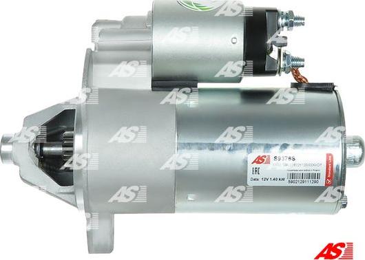 AS-PL S9376S - Startmotor xdelar.se