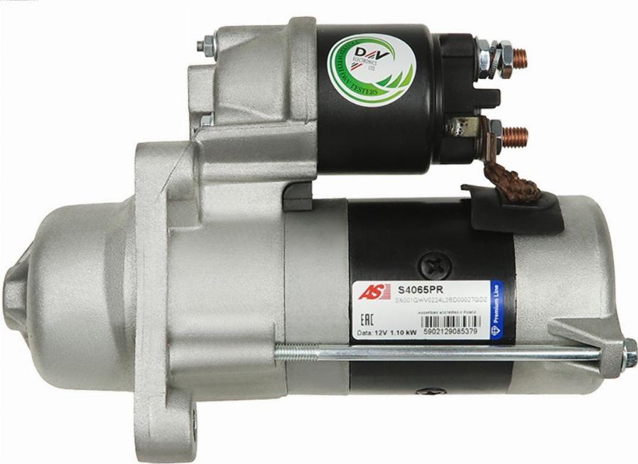 AS-PL S4065PR - Startmotor xdelar.se