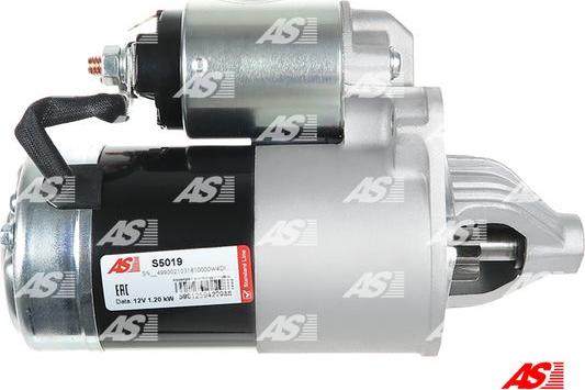 AS-PL S5019 - Startmotor xdelar.se