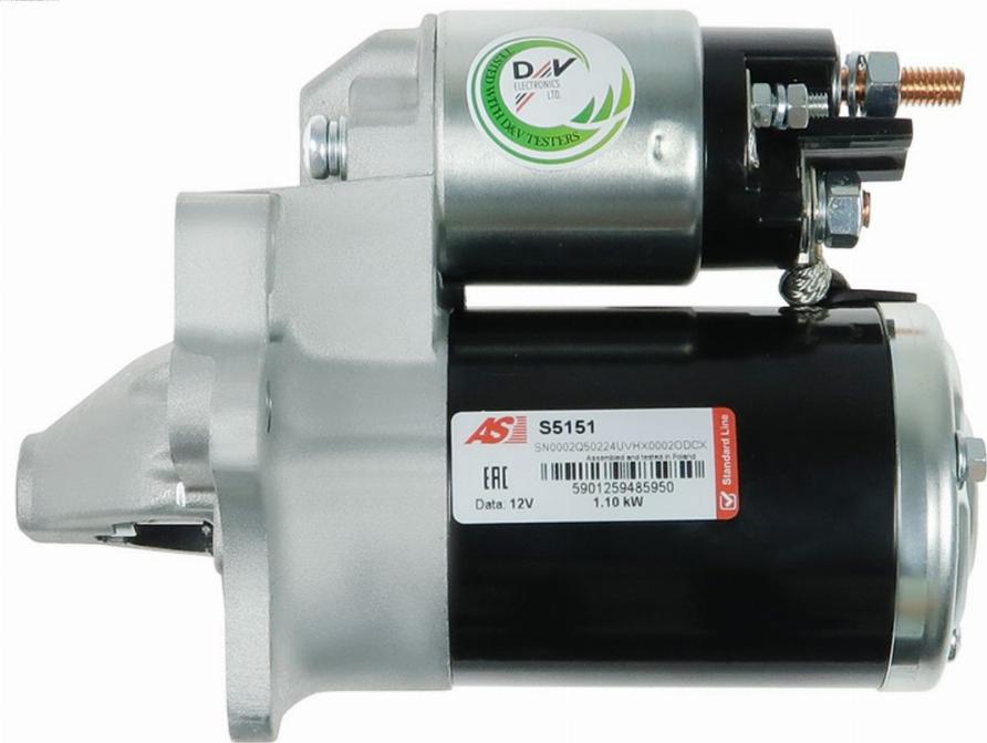 AS-PL S5151 - Startmotor xdelar.se