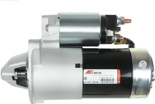 AS-PL S5136 - Startmotor xdelar.se