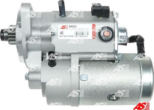 AS-PL S6024 - Startmotor xdelar.se