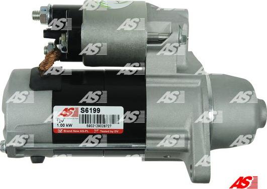 AS-PL S6199 - Startmotor xdelar.se