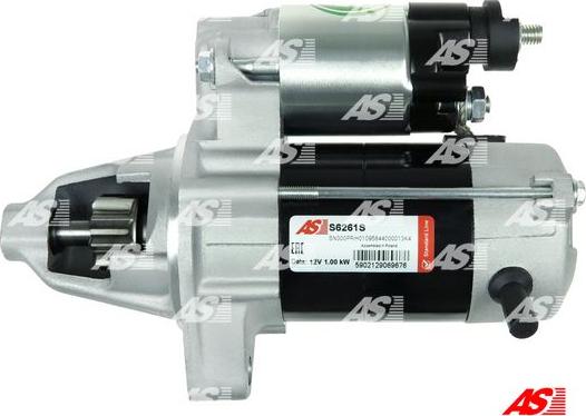 AS-PL S6261S - Startmotor xdelar.se