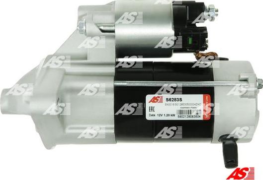 AS-PL S6283S - Startmotor xdelar.se