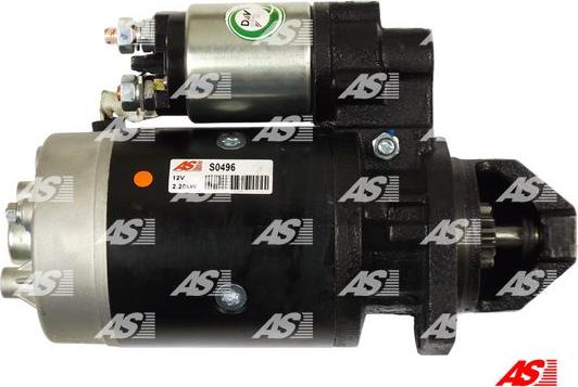 AS-PL S0496 - Startmotor xdelar.se