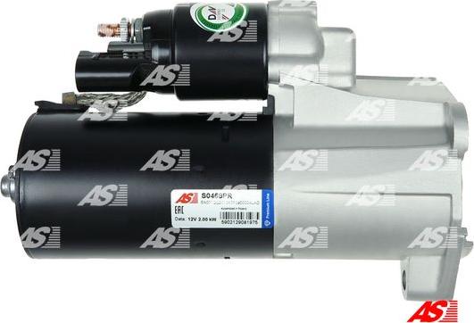 AS-PL S0468PR - Startmotor xdelar.se