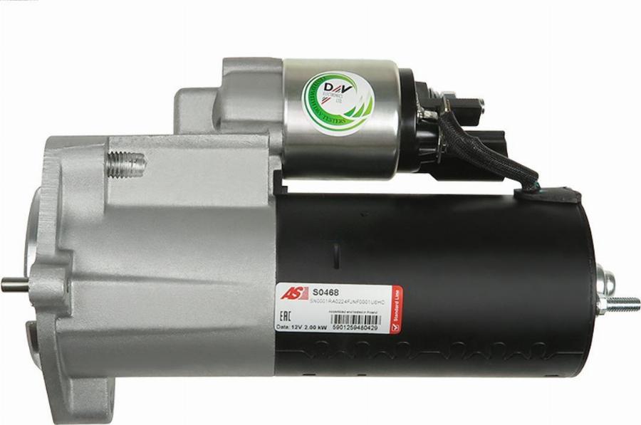 AS-PL S0468 - Startmotor xdelar.se