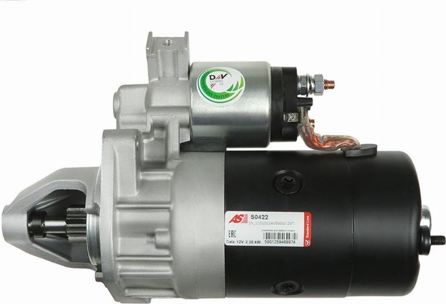 AS-PL S0422 - Startmotor xdelar.se