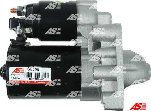 AS-PL S0568 - Startmotor xdelar.se