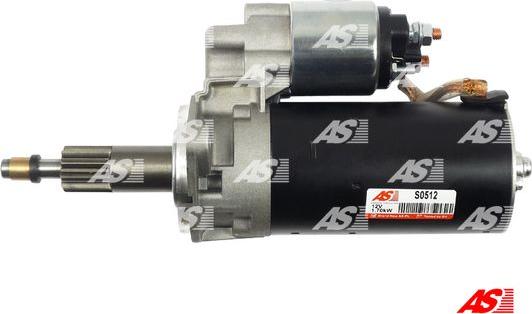 AS-PL S0512 - Startmotor xdelar.se